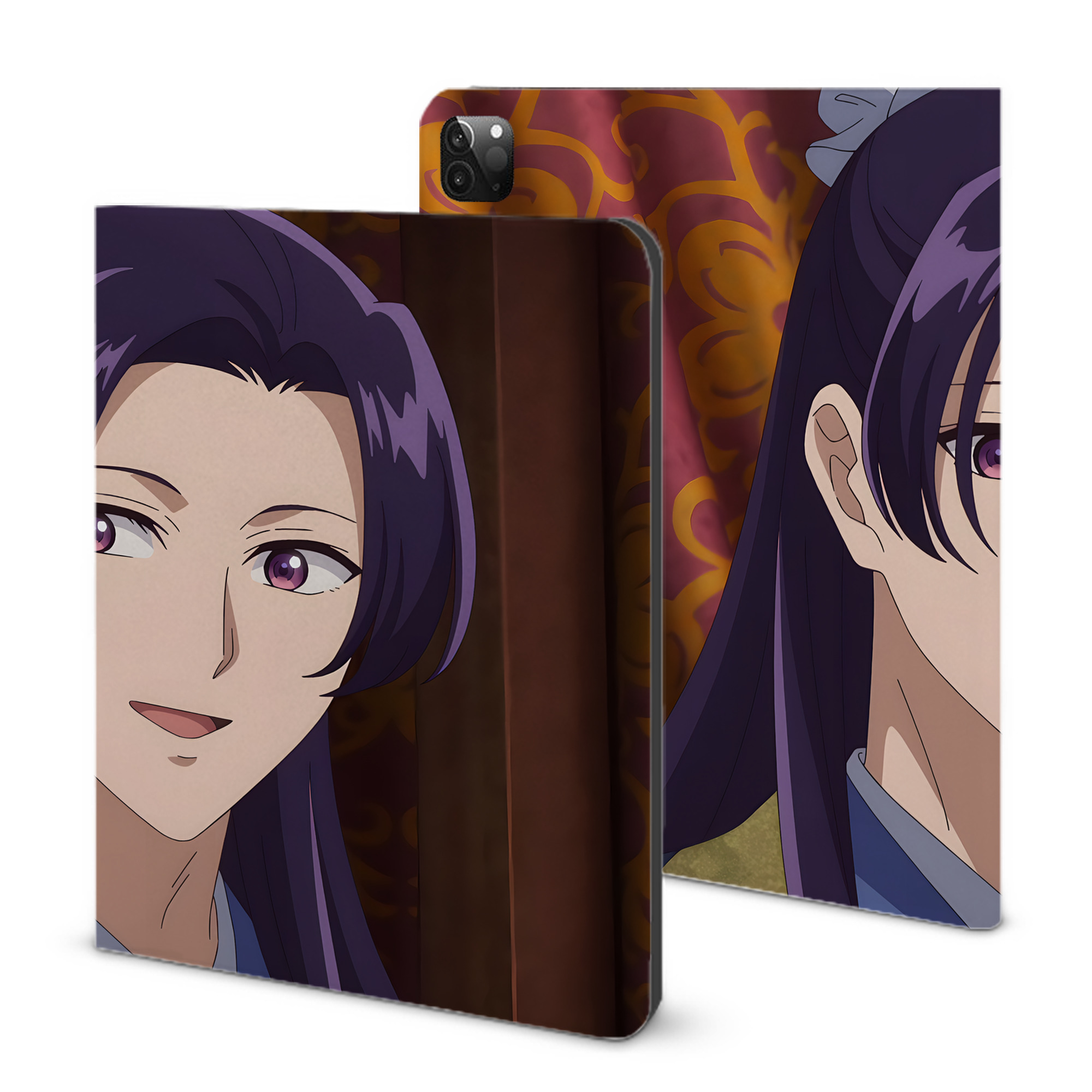 （画像用） 薬屋のひとりごと The Apothecary Diaries IPadケース ペンホルダー付き ブックスタイルデザイン